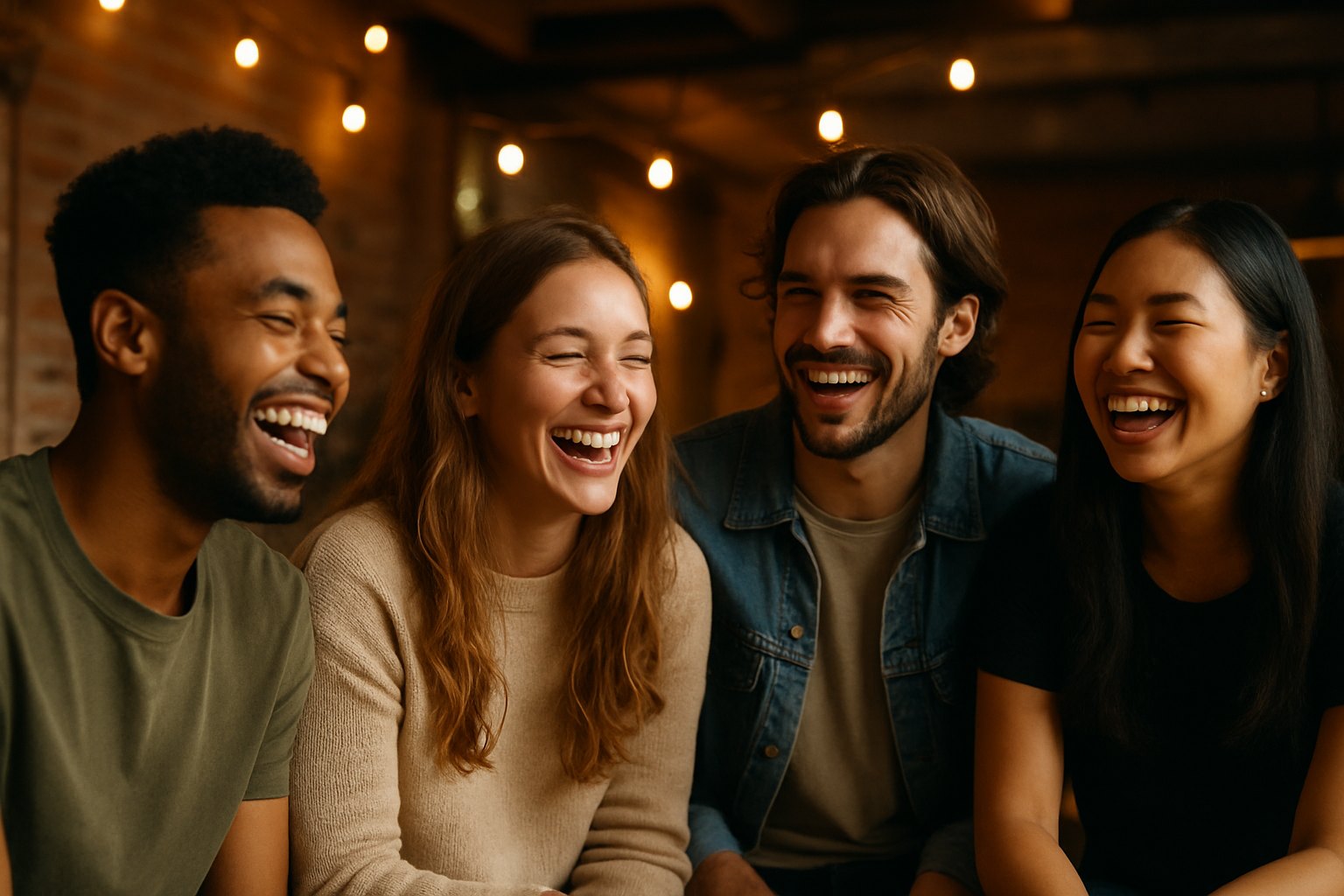 People connecting and celebrating together at Mount Pleasant